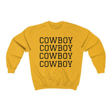 Load image into Gallery viewer, 4 COWBOY Unisex Sweatshirt
